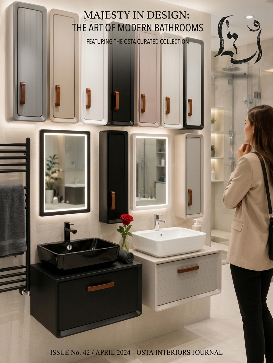 کابین روشویی کاکتوس با فرم زاویهدار