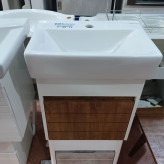 روشویی کابینتی pvc تونی پلاس سایز 45 در 3 رنگ طرح چوب، سفید و طوسی پتینه