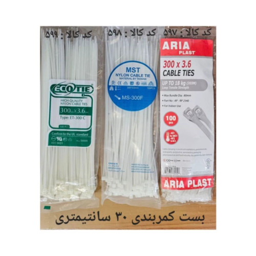 بست کمربندی 30 سانت اریا ایرانی (پس کرایه)