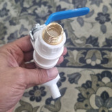 شیر حیاطی دسته گازی بوشن مغزی یک دوم (پس کرایه)