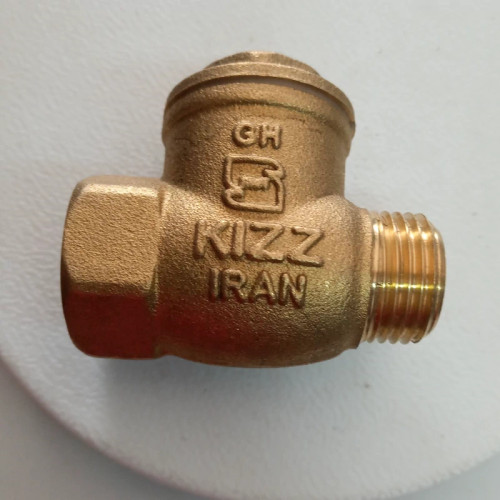 شیر یکطرفه کنتور 2 دریچه ای یکسرمغزی (پس کرایه)