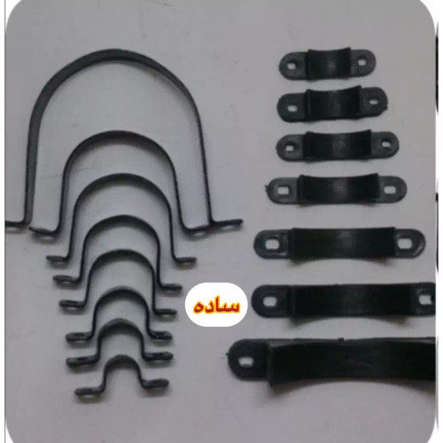 بست لوله آب گاز فاضلاب ساده 2 اینچ (پس کرایه)