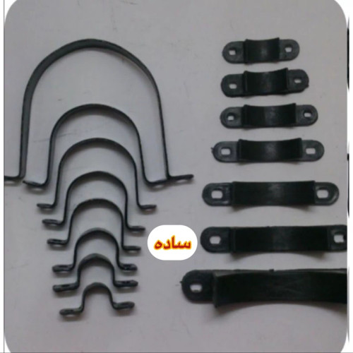 بست لوله آب گاز فاضلاب ساده 1.4 و 1 اینچ (پس کرایه)