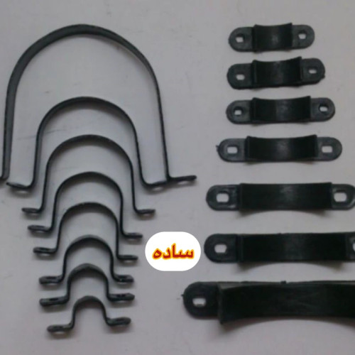 بست لوله آب گاز فاضلاب ساده 125 (پس کرایه)