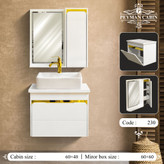 کابین روشویی pvc مدل دوبل 40*60
