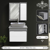 کابین روشویی pvc مدل دوبل 40*60