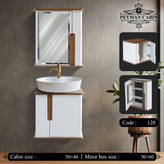 کابین روشویی pvc مدل دیواری فتونیا 50