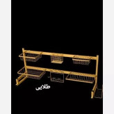 آبچکان رومیزی بالای سینک در ۴ رنگ (مشکی طلایی سفید نقره ای) ضد زنگ برای آشپزخانه