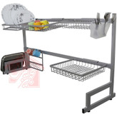 آبچکان رومیزی بالای سینک در ۴ رنگ (مشکی طلایی سفید نقره ای) ضد زنگ برای آشپزخانه