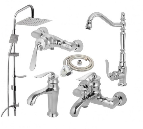 شیر الات بامبو کروم