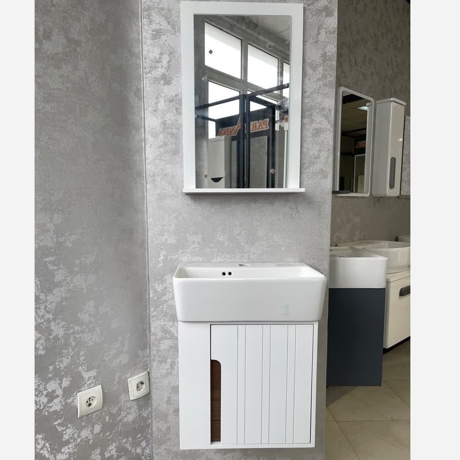 روشویی کابینتی پارتانیسا مدل فیتونیا اکونومی 45 سفید
