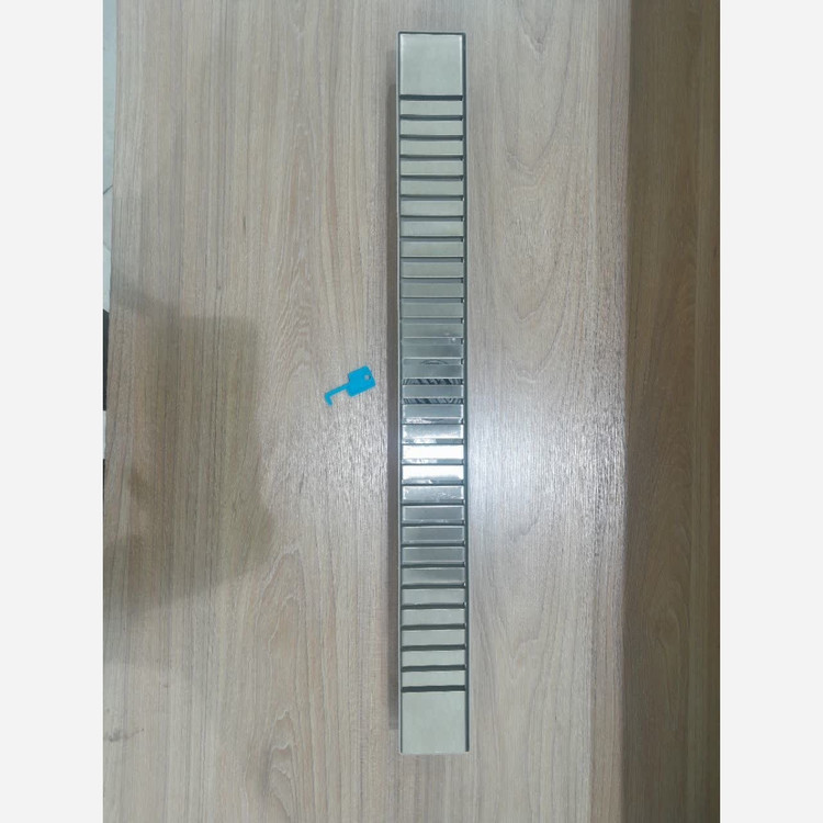 کفشور خطی پلاستیکی درب استیل مشبک سایز 60*6