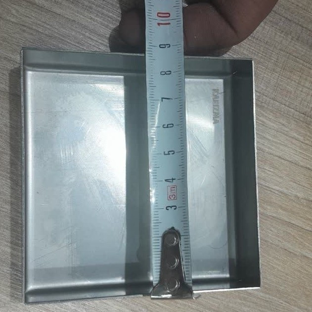 کفشور سنگ خور استیل مدل مربع سایز 10*10