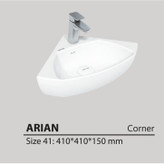 روشویی روکابینتی چینی کرد مدل آرین corner