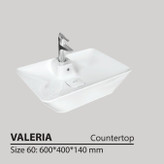 روشویی روکابینتی چینی کرد مدل والریا countertop