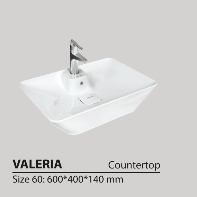 روشویی روکابینتی چینی کرد مدل والریا countertop