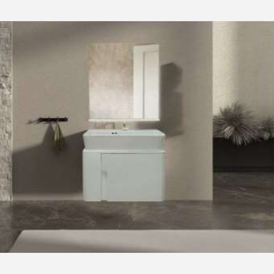 روشویی کابینتی پارتانیسا مدل فیتونیا 45 سفید کد FE450
