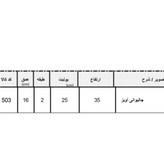سبد آویز آیتین مدل جا لیوانی کد 503