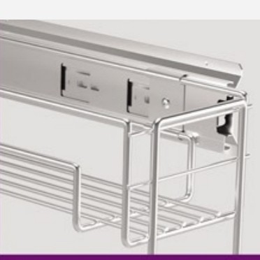 سبد ریلی کابینت آیتین مدل ریل پهلو پایه دار