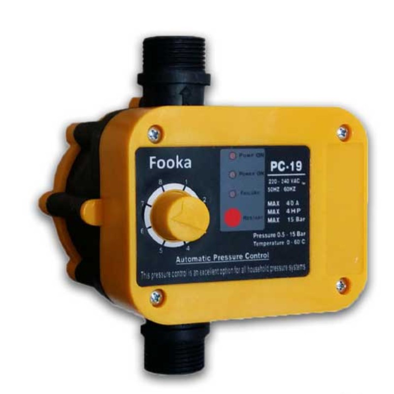 ست کنترل پمپ آب فوکا مدل FOOKA PC19