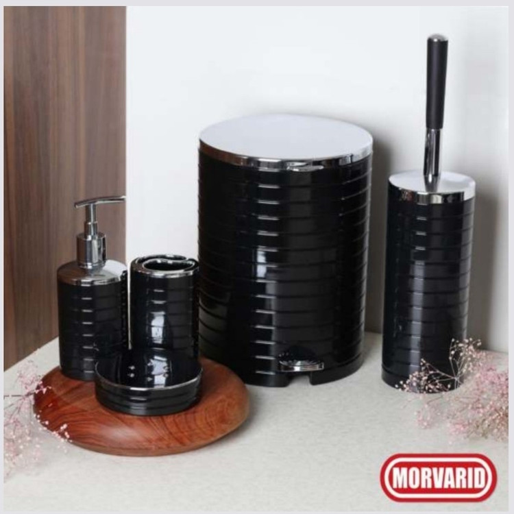 ست سطل و برس 5 پارچه مروارید مدل هایلو